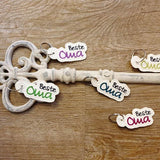 Stickdatei - Anhänger Beste Oma / Bester Opa - Sewando