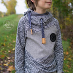 Schnittmuster Hoodie/Hoodiekleid mini JULIETA 86/92-158/164 : - Sewando