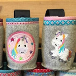Stickdatei Einhorn Füllstich und Applikation - Sewando