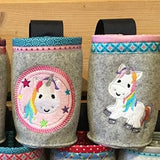 Stickdatei Einhorn Füllstich und Applikation - Sewando