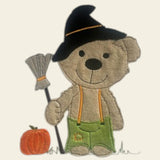 Stickdatei Doodle Teddy Herbst Halloween Set 751 - Sewando