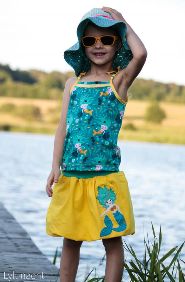 Stickdatei Sweet Mermaid - Kombipaket - Sewando