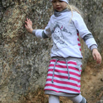 Schnittmuster Hoodie/Hoodiekleid mini JULIETA 86/92-158/164 : - Sewando
