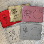 Stickdatei Weihnachten Strichmännchen Mug Rug Set 759 - Sewando