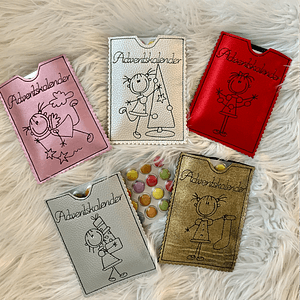 Stickdatei Weihnachten Strichmännchen Adventskalender to go Set 759 - Sewando