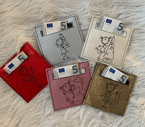 Stickdatei Weihnachten Strichmännchen Geschenkhülle Set 759 - Sewando