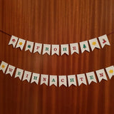 Stickdatei - Mini-Wimpelkette "Frohe Weihnachten"