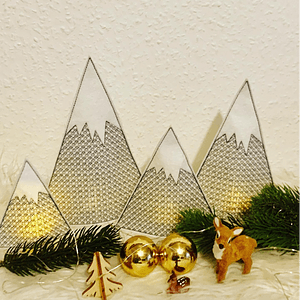 Stickdatei Berge In the Hoop Set 768 - Sewando