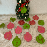 Stickdatei Adventskalender Zahlen Set 771 - Sewando