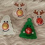 Stickdatei Weihnachten Tannenbaum Rentier mit Schoki Nase Set 774 - Sewando