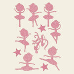 Stickdatei Ballett Ballerina Ballettschuhe Set 78 Tänzerin - Sewando