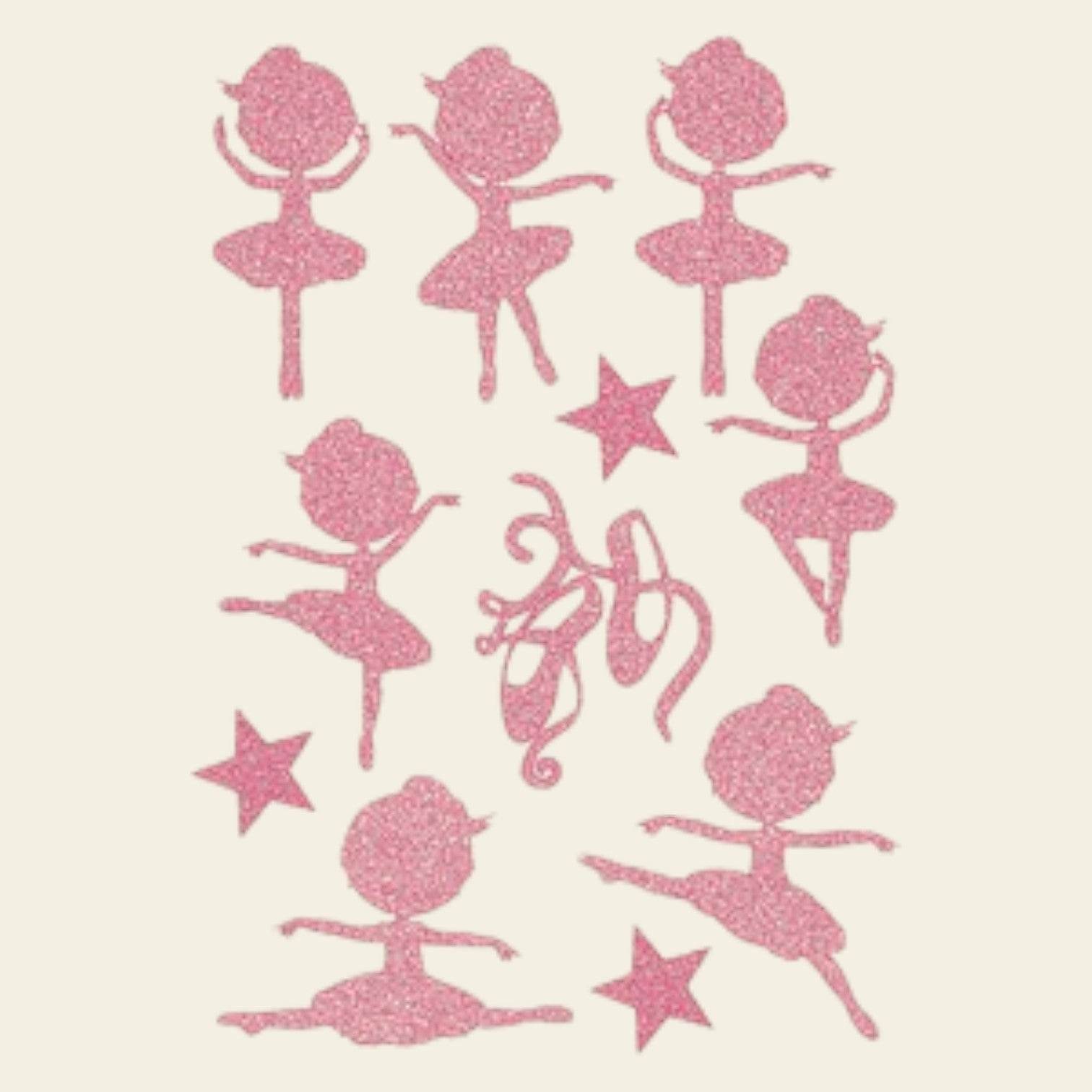 Stickdatei Ballett Ballerina Ballettschuhe Set 78 Tänzerin - Sewando