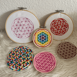 Stickdatei Blume des Lebens Set 785 - Sewando