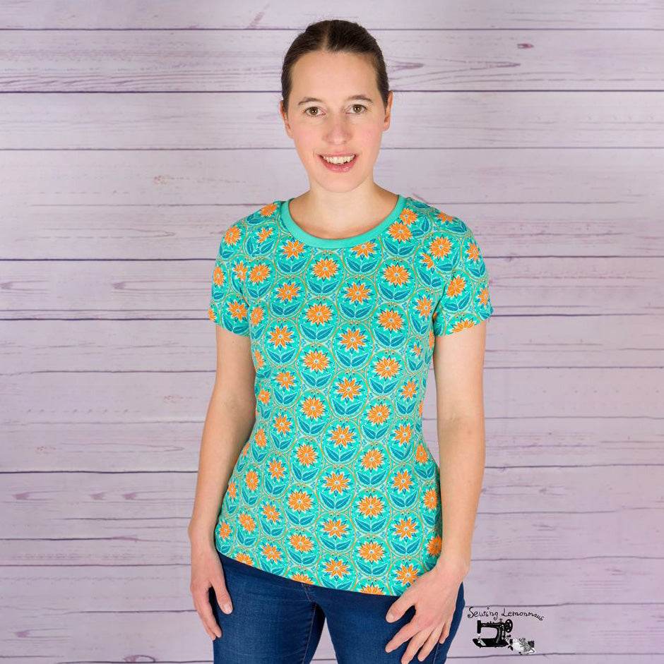 Schnittmuster Raglanshirt Pilvi – Damen – Größen 32 – 60 - Sewando