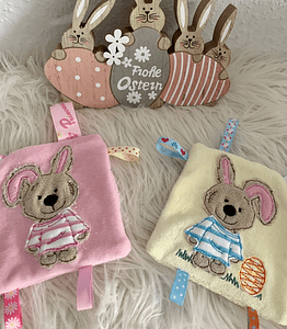 Stickdatei Schnullertuch Teddy Hase Set 794 - Sewando