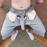 Schnittmuster Unisex Shorts Rüsseli XS–XXL – lustige Elefantenhose für Damen und Herren