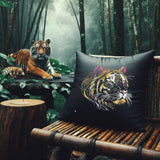 Stickdatei Tiger "Jupiter" - realistisch - FÜR DUNKLE STOFFE