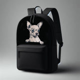 Stickdatei Applikation Chihuahua "Aage"  - realistisch - FÜR HELLE & DUNKLE STOFFE