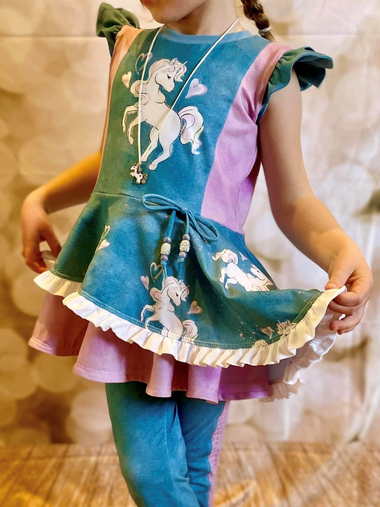 Schnittmuster Kleid AppleJuicy Gr. 80 bis 152 - Sewando