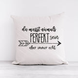 Plotterdatei "Niemals Perfekt"
