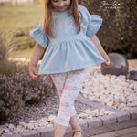 RUFFLE SWEATER LINA 80-164 - Sewando