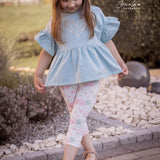 RUFFLE SWEATER LINA 80-164 - Sewando