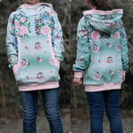 Schnittmuster Hoodie Alexis Gr. 80 bis 152 - Sewando