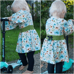 Schnittmuster Annie Tunika/Kurzkleid Gr. 80 bis 152 - Sewando