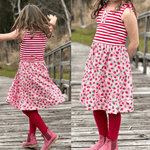 Schnittmuster Kleid Alilly Gr. 80 bis 152 - Sewando