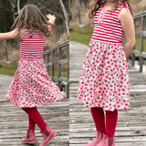 Schnittmuster Kleid Alilly Gr. 80 bis 152 - Sewando