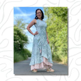 ADORABLE MARCELLINA - ROBE MAXI FÉMININE 32-46 - Sewando