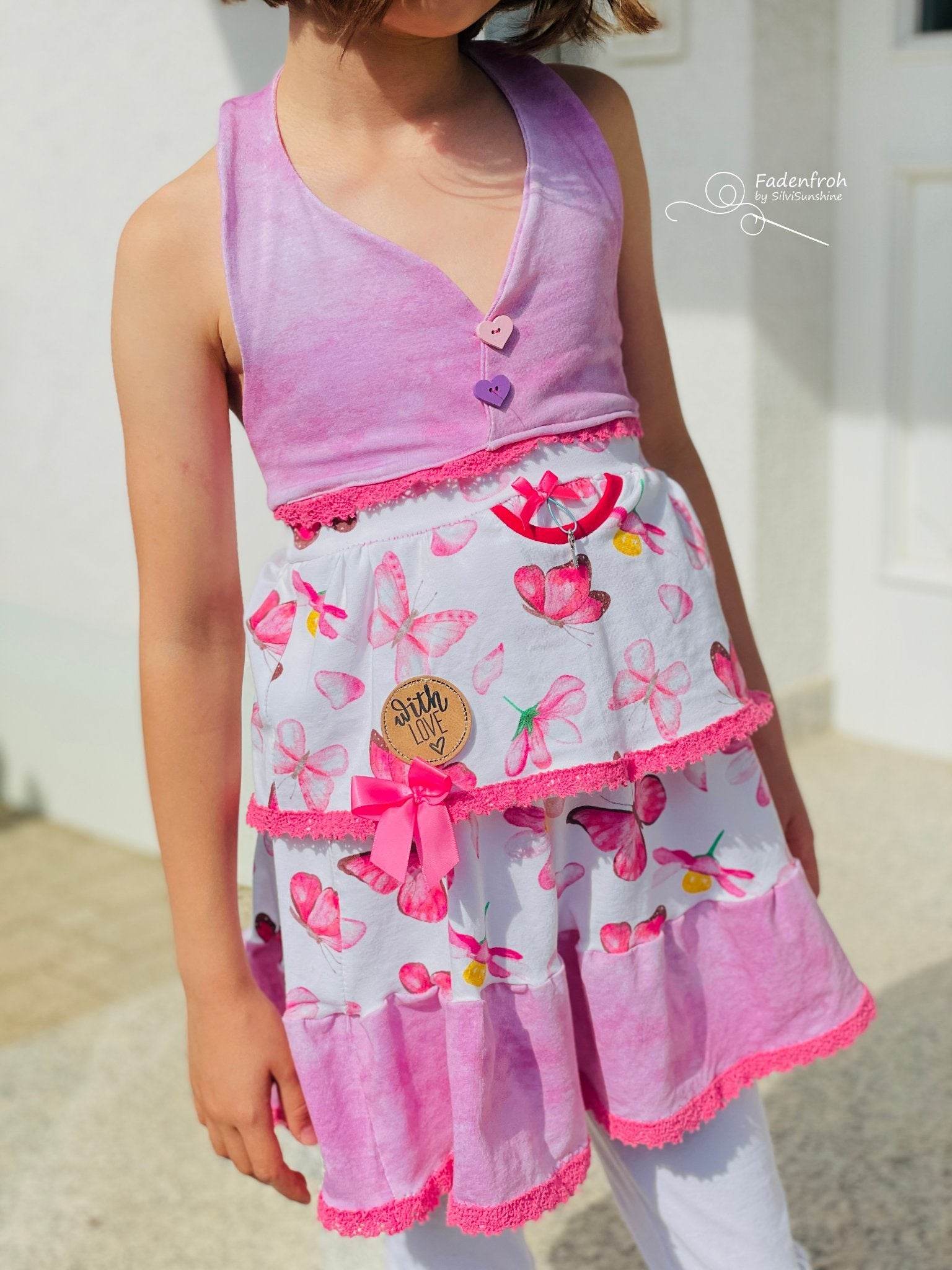 Schnittmuster Ariella MermaidDress Gr. 80 bis 152 - Sewando