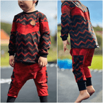 Schnittmuster Arrow Set Shirt und Hose Gr. 80 bis 152 - Sewando