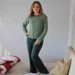 Schnittmuster Pyjama-Set CLARA - Schlafanzug Shirt und Hose | Gr. 34-48 (PDF) - Sewando