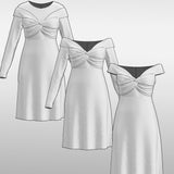 Elise Kleid A-Linie Gr. 32 - 52