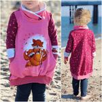 Schnittmuster Hoodie Bubble Gr. 80 bis 152 - Sewando