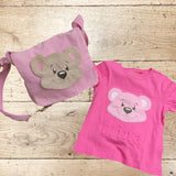 Stickdatei Teddy Kopf Doodle Applikation Set 2573
