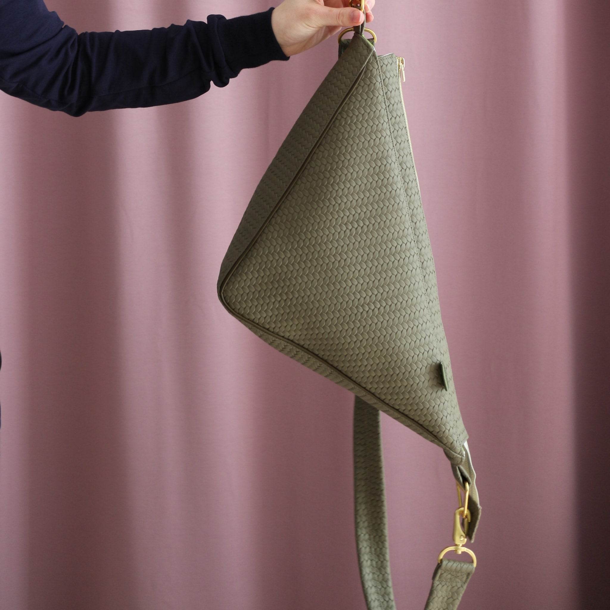 ohSalli Mini-Midi-Big * Taschen - Schnittmuster - Kombi-eBook * Crossbodybag - Dreiecktasche in 3 Größen - Sewando