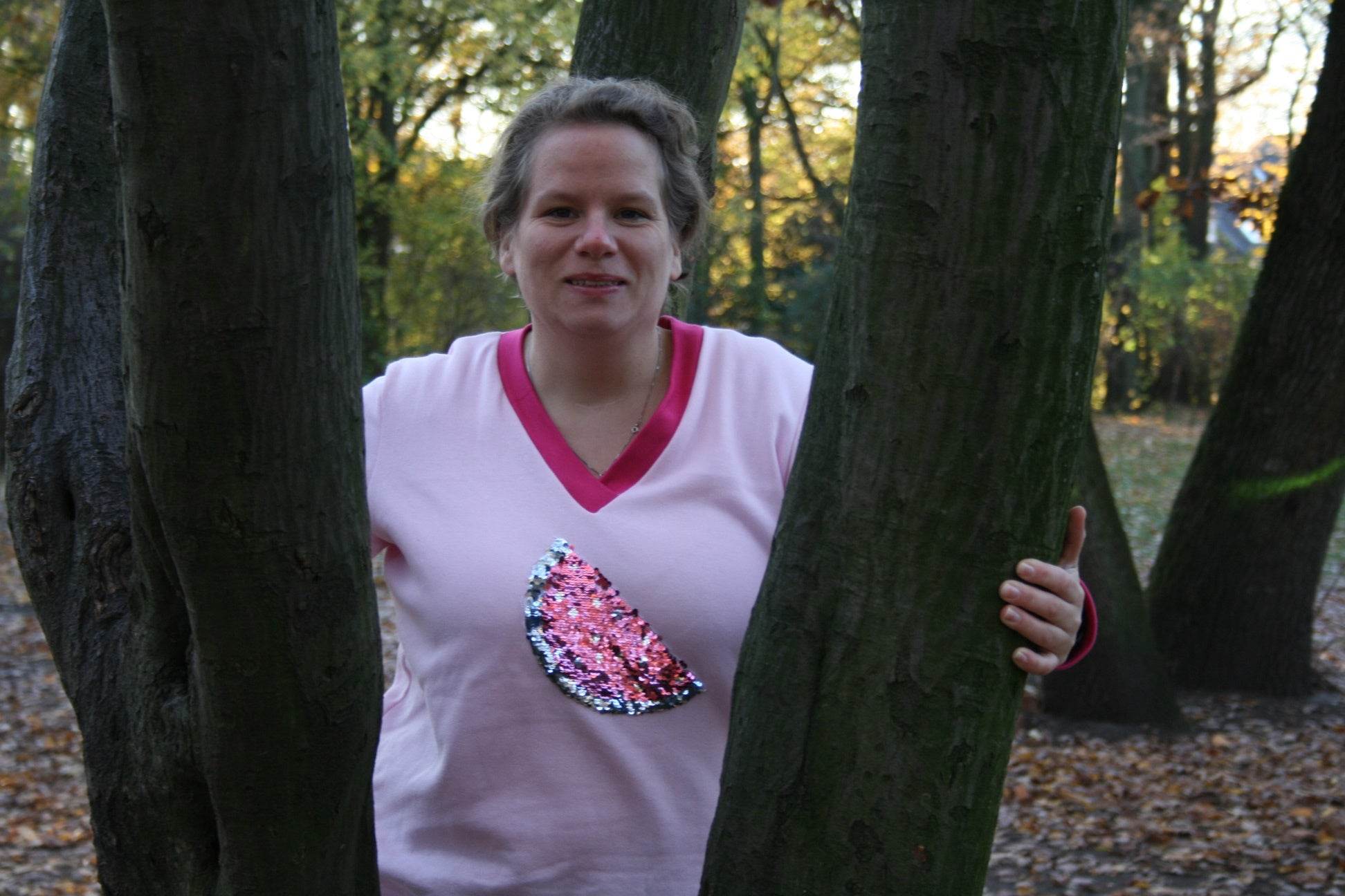 Basic-Pulli 'V-NECK' Schnittmuster+Nähanleitung Gr. 44 - 58 | BU 103-141 : - Sewando