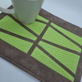 Schnittmuster Patchwork Tischläufer, Kissen Projekt TrapezKünstlerIn - Sewando