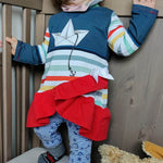 Schnittmuster Aya Pullover Kleid Gr. 80 bis 152 - Sewando