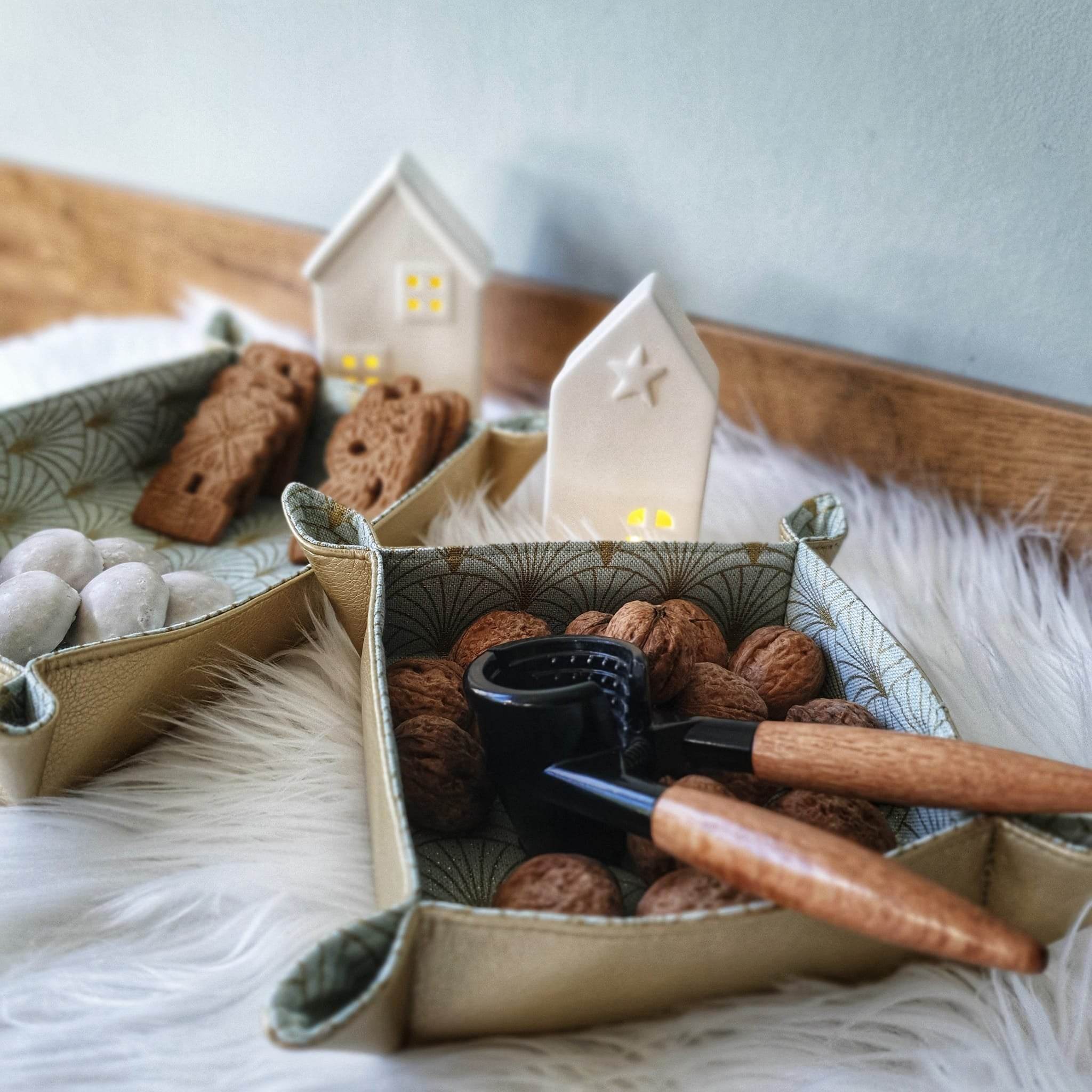 ohCooki * Free-eBook - Schnittmuster * Utensilo - Keksschale - Körbchen - Tischset - Sewando