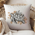 Plotterdatei Flower Turtle - Sewando