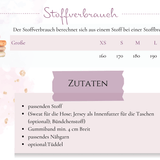 Schnittmuster Damenhose Liam Gr. XS-XL - Sewando