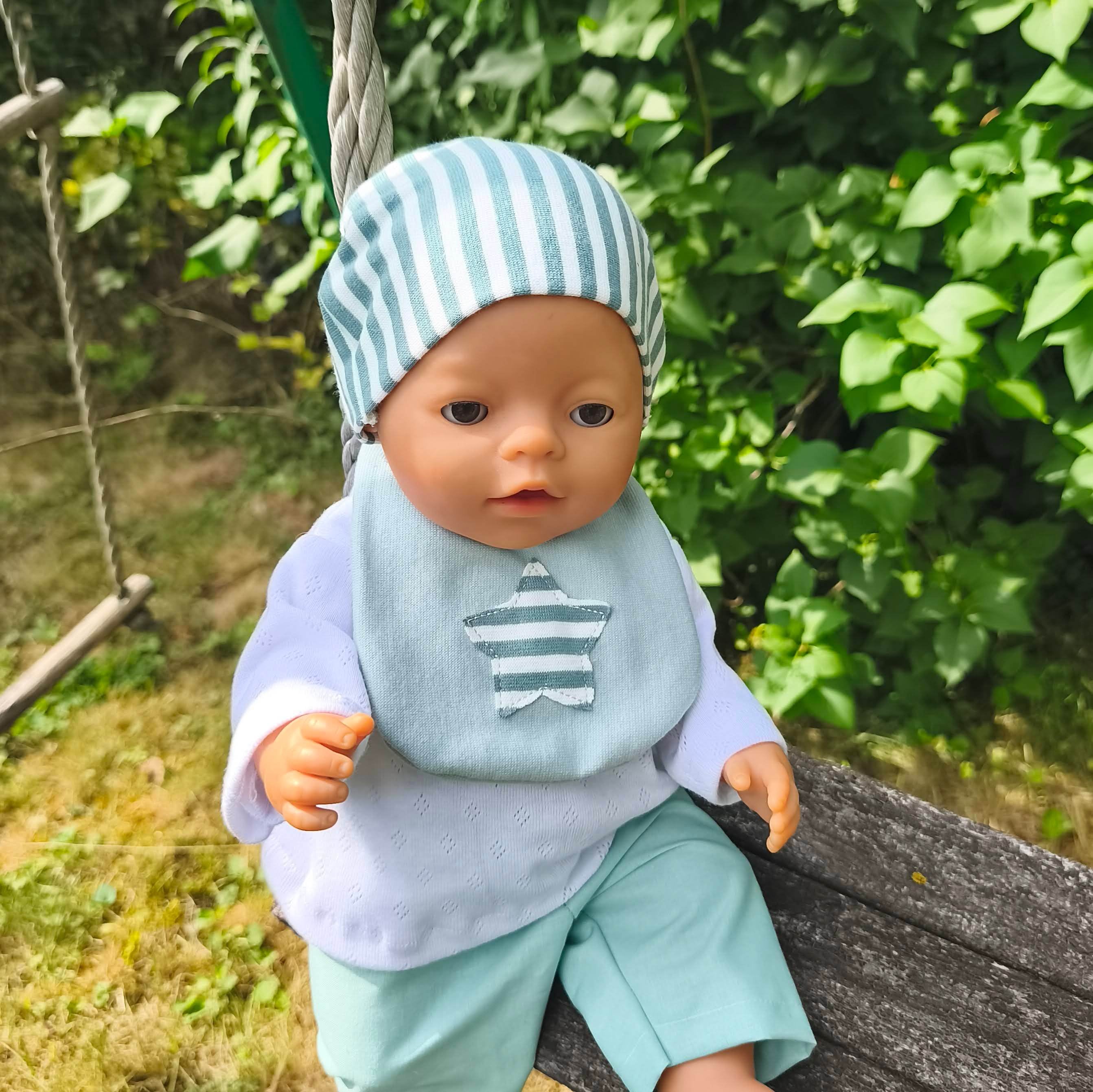 Stickdatei Puppenkleidung für Baby Puppe ca. 43cm Set 2550 - Sewando