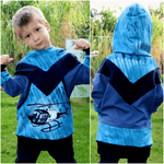 Schnittmuster Hoodie Brandon Gr. 80 bis 152 - Sewando