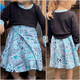 Schnittmuster Kleid Becky Gr. 80 bis 152 - Sewando