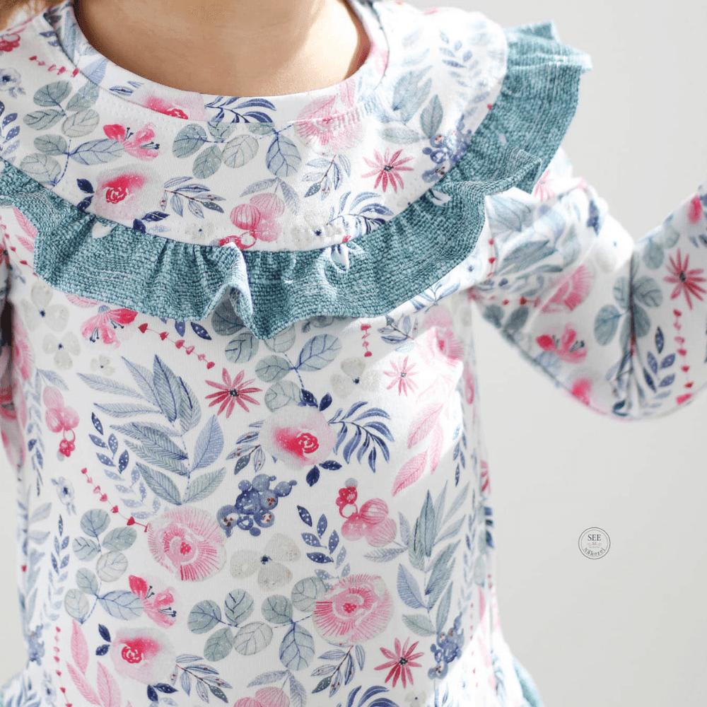 Schnittmuster Kleid Valeria Gr. 74 - 158 - Sewando