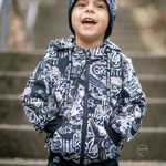 Schnittmuster Sweatjacke Mini Nurika Gr. 86 - 164 - Sewando