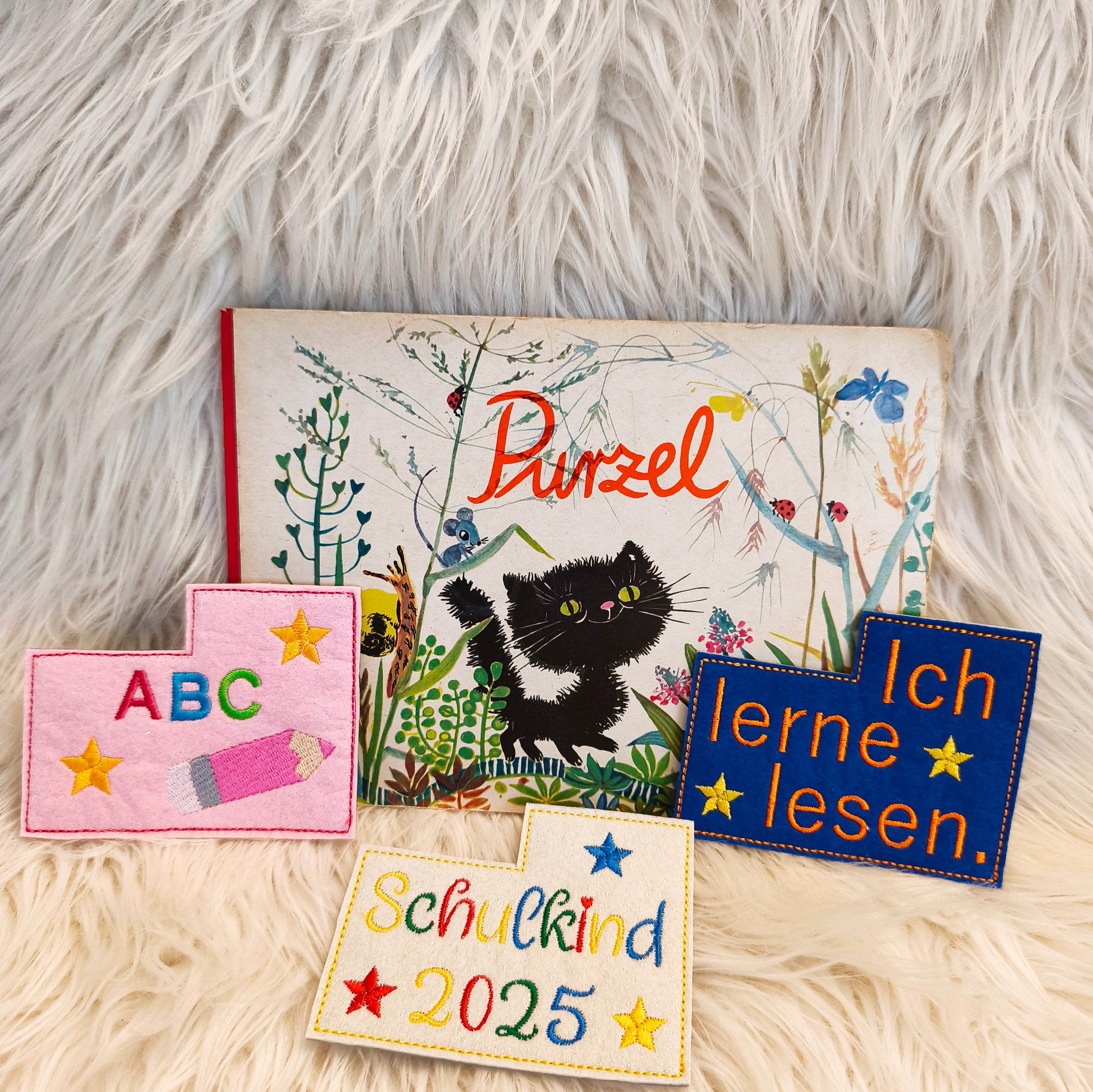 Stickdatei Lesehilfe Einschulung Set 2523 - Sewando